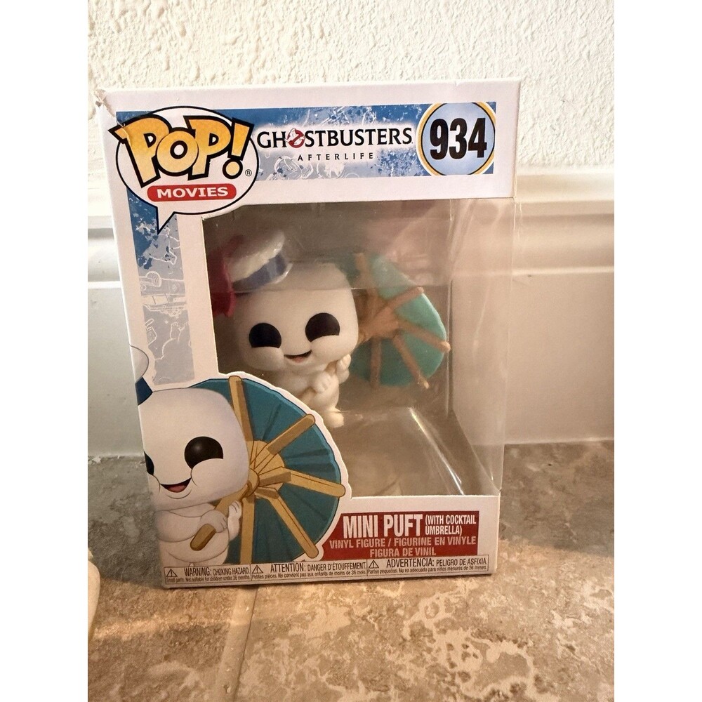 Funko Pop! Movies Ghostbusters: Afterlife Mini Puft Umbrella Vinyl Figure #934